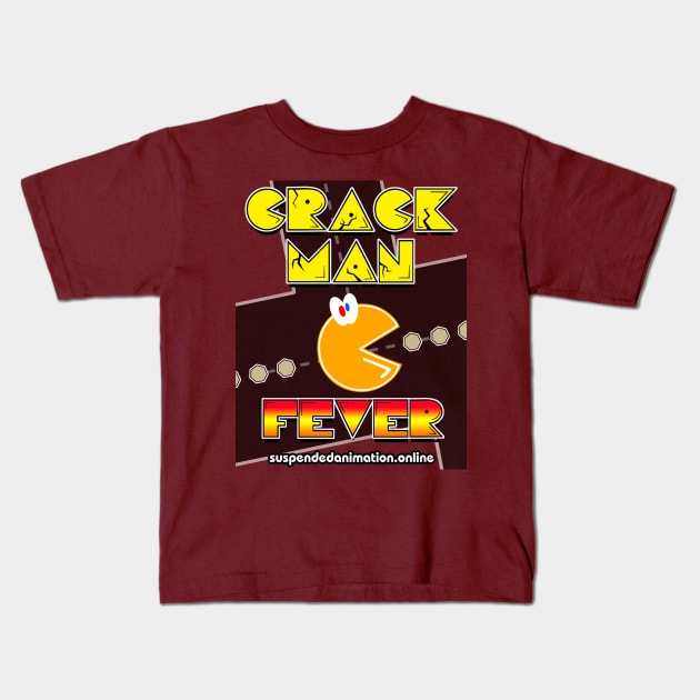 Crackman Fever Kids T-Shirt by tyrone_22